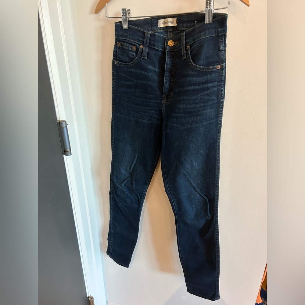 Madewell 10” High Riser Skinny in the BEST wash